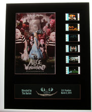 Load image into Gallery viewer, Alice in Wonderland Disney 35mm Movie Film Cell Display 8x10 Live Action
