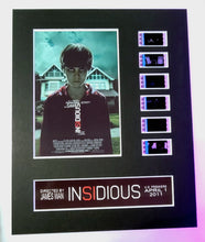 Load image into Gallery viewer, Insidious 35mm Movie Film Cell Display 8x10 Presentation Jigsaw Horror 2011 James Wan