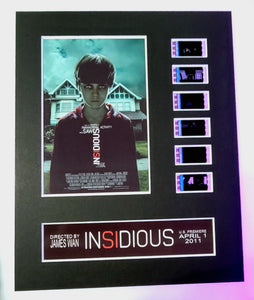 Insidious 35mm Movie Film Cell Display 8x10 Presentation Jigsaw Horror 2011 James Wan
