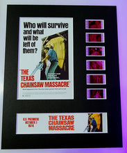 Load image into Gallery viewer, TEXAS CHAINSAW MASSACRE 1974 35mm Movie Film Cell Display 8x10 Presentation Horror Leatherface