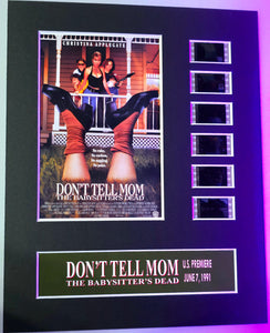 Don't Tell Mom the Babysitter's Dead 35mm Movie Film Cell Display 8x10 Presentation Danielle Harris