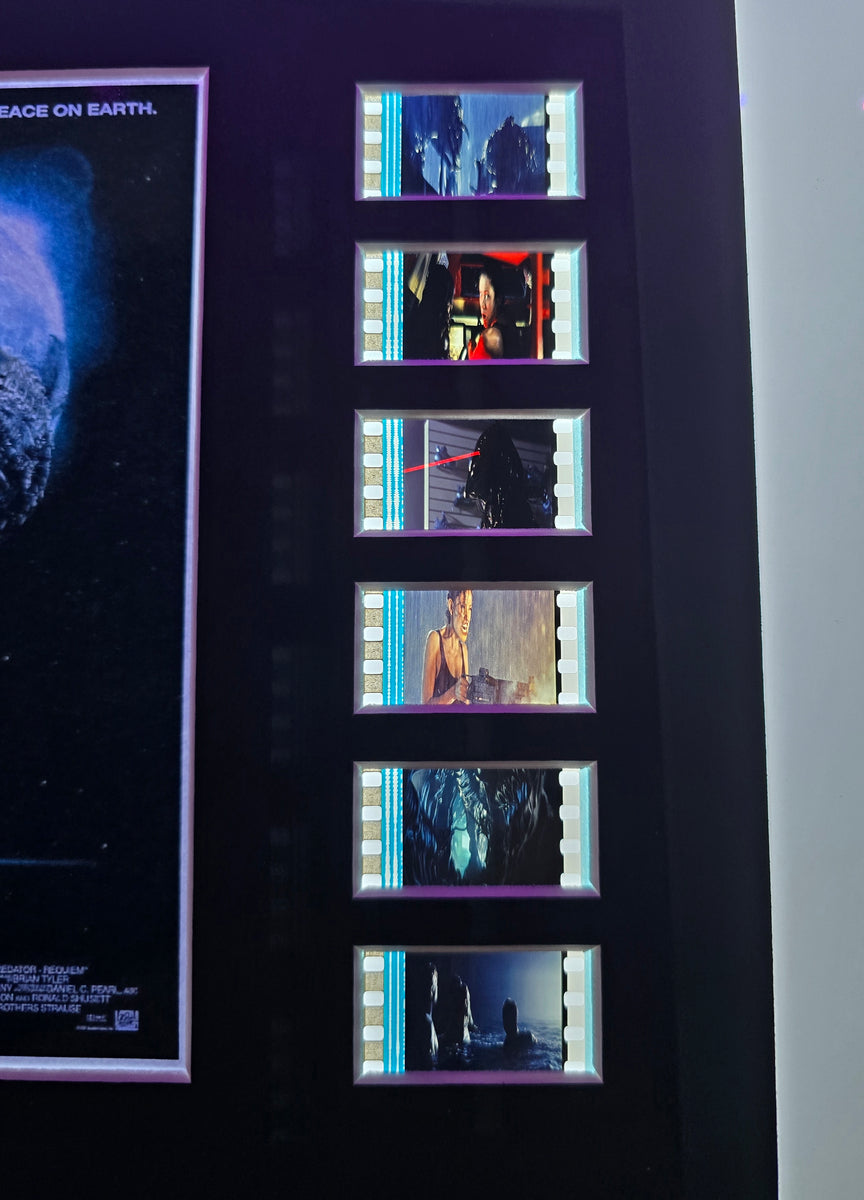 Alien vs Predator Requiem AVP 2 2007 35mm Movie Film Cell Display 8x10 ...