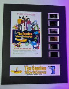 YELLOW SUBMARINE The Beatles 35mm Movie Film Cell Display 8x10
