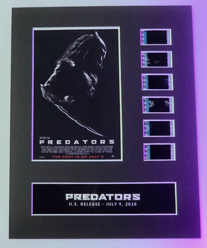 Predators 2010 35mm Movie Film Cell Display 8x10 Presentation Adrien Brody