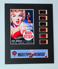 Load image into Gallery viewer, Bus Stop Marilyn Monroe 1956 35mm movie film cell display 8x10 theatrical