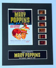 Load image into Gallery viewer, MARY POPPINS Walt Disney 35mm Movie Film Cell Display 8x10 Presentation