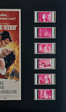 Load image into Gallery viewer, Gone with the Wind 1940 35mm movie film cell display 8x10 theatrical