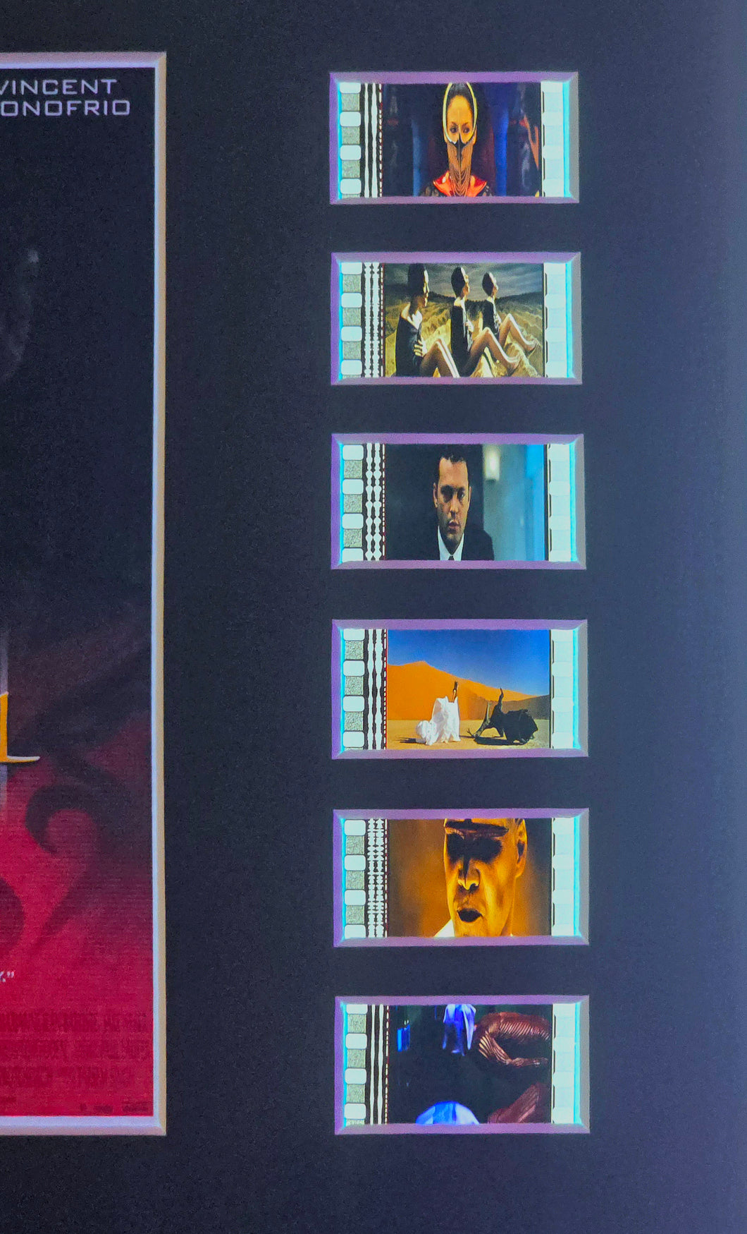 The Cell 2000 Jennifer Lopez Vince Vaughn Horror 35mm Movie Film Cell Display 8x10 Presentation