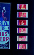Load image into Gallery viewer, Bus Stop Marilyn Monroe 1956 35mm movie film cell display 8x10 theatrical