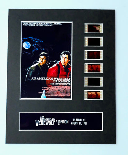 An American Werewolf in London 1981 35mm Movie Film Cell Display 8x10 Presentation Horror