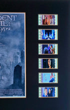 Load image into Gallery viewer, RESIDENT EVIL 2 Apocalypse Biohazard 35mm Movie Film Cell Display 8x10 Presentation Horror 2004