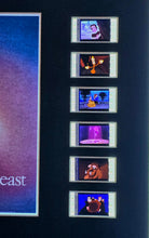 Load image into Gallery viewer, Beauty &amp; the Beast 1991 Walt Disney Animated 35mm Movie Film Cell Display 8x10 Presentation