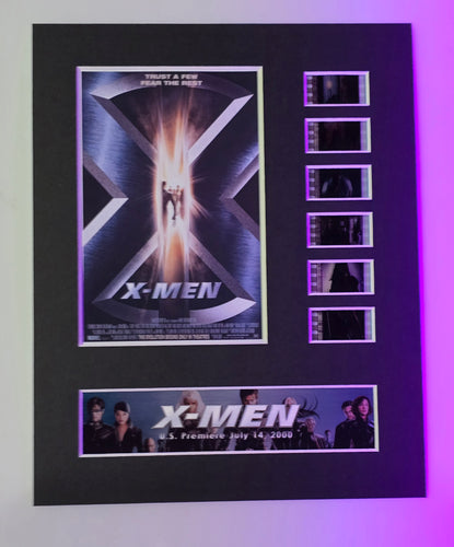 X-Men 2000 35mm Movie Film Cell Display 8x10 Presentation Marvel Fox