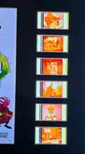 Load image into Gallery viewer, Robin Hood 1973 Walt Disney animated 8x10 theatrical 35mm Movie Film Cell display