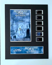 Load image into Gallery viewer, RESIDENT EVIL 2 Apocalypse Biohazard 35mm Movie Film Cell Display 8x10 Presentation Horror 2004