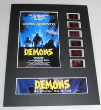 Load image into Gallery viewer, DEMONS Dario Argento 35mm Movie Film Cell Display 8x10 Presentation Horror Giallo