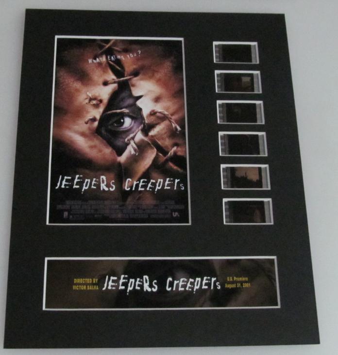 JEEPERS CREEPERS 35mm Movie Film Cell Display 8x10 Presentation Horror
