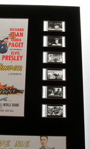 LOVE ME TENDER Elvis Presley 35mm Movie Film Cell Display 8x10 Presentation