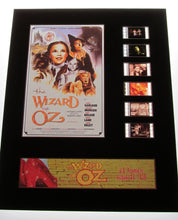 Load image into Gallery viewer, THE WIZARD OF OZ Judy Garland 35mm Movie Film Cell Display 8x10 Presentation