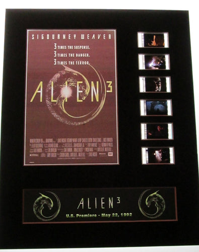 ALIEN 3 Sigourney Weaver 35mm Movie Film Cell Display 8x10 Presentation