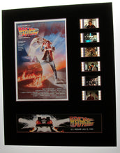 Load image into Gallery viewer, BACK TO THE FUTURE 1985 Michael J Fox 35mm Movie Film Cell Display 8x10