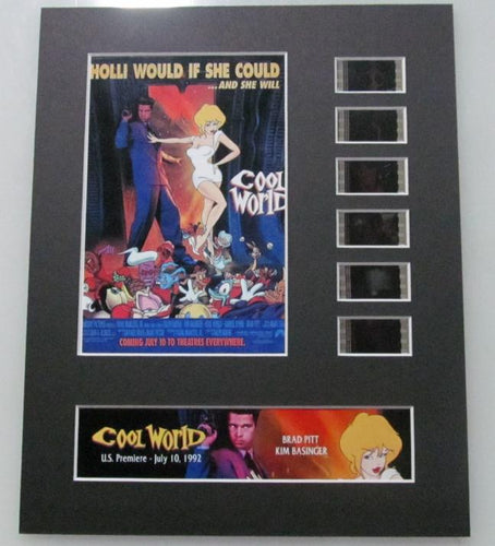 COOL WORLD Animated Holli Would Kim Basinger 35mm Movie Film Cell Display 8x10 Presentation