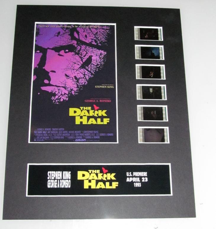 THE DARK HALF Stephen King 35mm Movie Film Cell Display 8x10 Presentation Horror