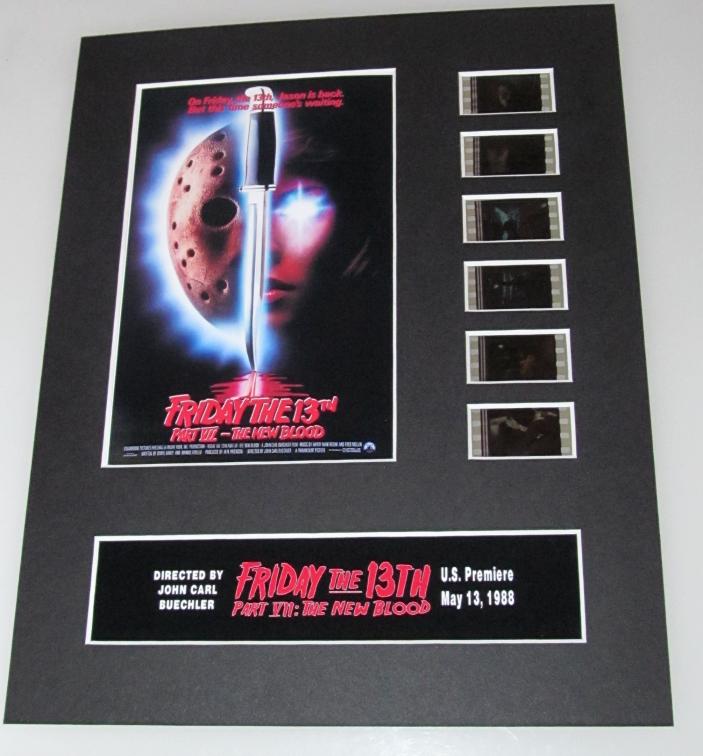 FRIDAY THE 13th Part 7 VII The New Blood 35mm Movie Film Cell Display 8x10