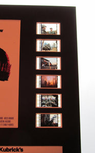 FULL METAL JACKET Stanley Kubrick R. Lee Ermey 35mm Movie Film Cell Display 8x10 Presentation