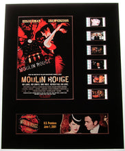 Load image into Gallery viewer, MOULIN ROUGE Nicole Kidman 35mm Movie Film Cell Display 8x10 Presentation