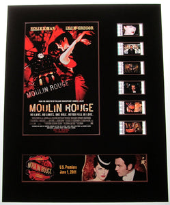 MOULIN ROUGE Nicole Kidman 35mm Movie Film Cell Display 8x10 Presentation