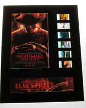 Load image into Gallery viewer, NIGHTMARE ON ELM STREET 2010 35mm Movie Film Cell Display 8x10 Presentation Horror Remake