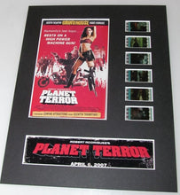 Load image into Gallery viewer, PLANET TERROR Grindhouse Robert Rodriguez 35mm Movie Film Cell Display 8x10 Presentation Horror