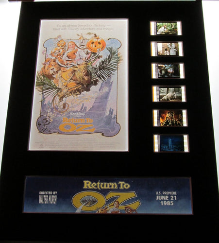 RETURN TO OZ 35mm Movie Film Cell Display 8x10 Presentation Wizard of Oz Fairuza Baulk