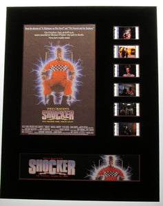 SHOCKER Wes Craven 35mm Movie Film Cell Display 8x10 Presentation Horror