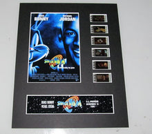 Load image into Gallery viewer, SPACE JAM Michael Jordan Bugs Bunny 35mm Movie Film Cell Display 8x10 Presentation