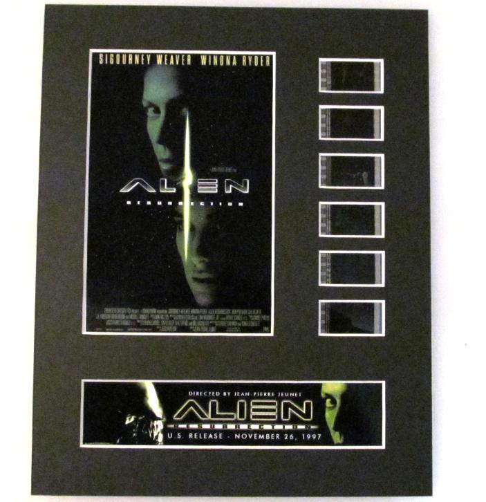 ALIEN RESURRECTION Sigourney Weaver 35mm Movie Film Cell Display 8x10 Presentation 4
