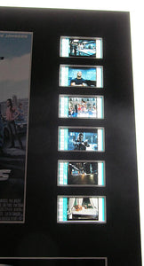 FAST AND FURIOUS 6 Paul Walker Vin Diesel 35mm Movie Film Cell Display 8x10 Presentation