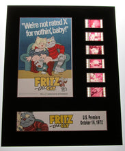 Load image into Gallery viewer, FRITZ THE CAT Adult Animation 35mm Movie Film Cell Display 8x10 Presentation