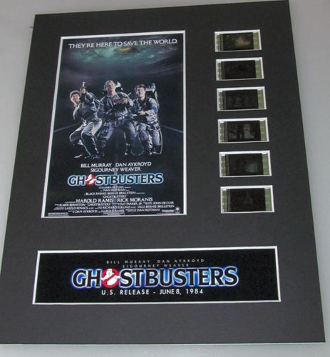 GHOSTBUSTERS Bill Murray Dan Aykroyd 35mm Movie Film Cell Display 8x10 Presentation Horror Comedy