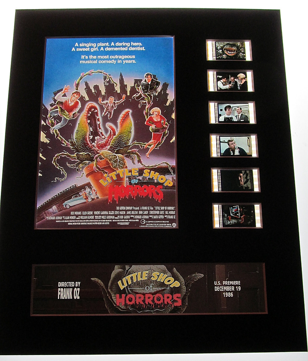 LITTLE SHOP OF HORRORS 35mm Movie Film Cell Display 8x10 Presentation Horror Classic