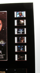 MICHAEL JACKSON'S MOONWALKER 35mm Movie Film Cell Display 8x10 Presentation