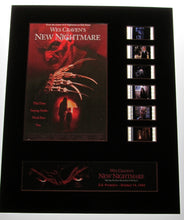 Load image into Gallery viewer, Wes Craven&#39;s NEW NIGHTMARE on Elm Street 35mm Movie Film Cell Display 8x10 Presentation Horror