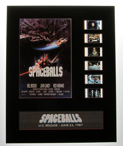 SPACEBALLS Mel Brooks 35mm Movie Film Cell Display 8x10 Presentation