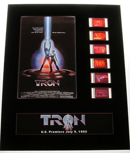 TRON Jeff Bridges Disney 35mm Movie Film Cell Display 8x10 Presentation