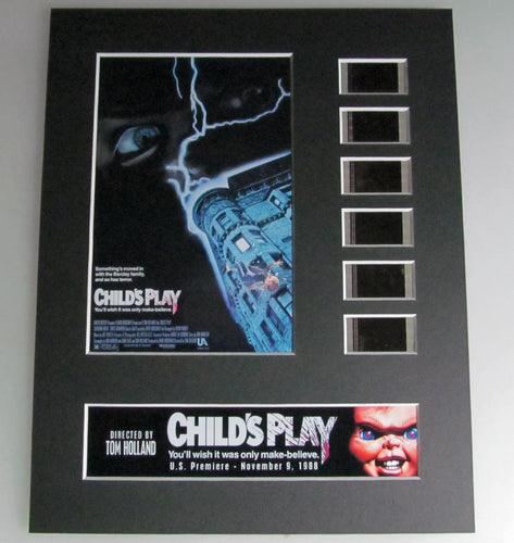 CHILD'S PLAY Chucky Horror 35mm Movie Film Cell Display 8x10 Presentation