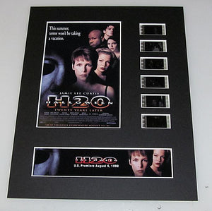 HALLOWEEN H20 20 years later Michael Myers 35mm Movie Film Cell Display 8x10 Presentation Horror