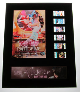 KATY PERRY PART OF ME 35mm Movie Film Cell Display 8x10 Presentation