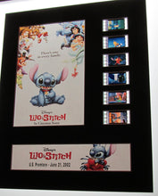 Load image into Gallery viewer, LILO &amp; STITCH Disney Animated 35mm Movie Film Cell Display 8x10 Presentation