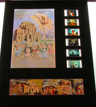 Load image into Gallery viewer, MONTY PYTHON &amp; THE MEANING OF LIFE 35mm Movie Film Cell Display 8x10 Presentation